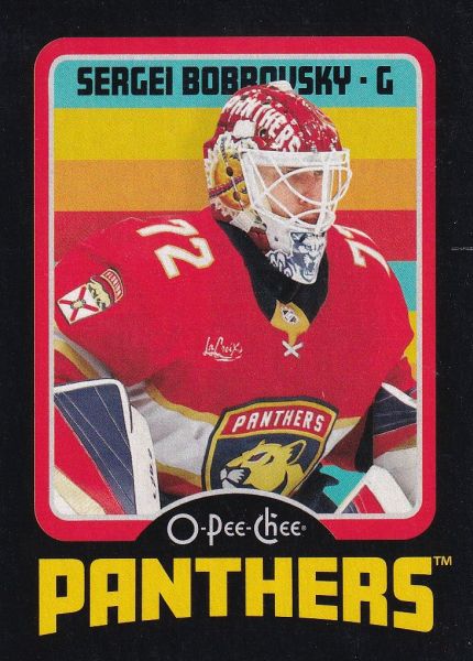 paralel karta SERGEI BOBROVSKY 24-25 OPC Retro Black Border /100